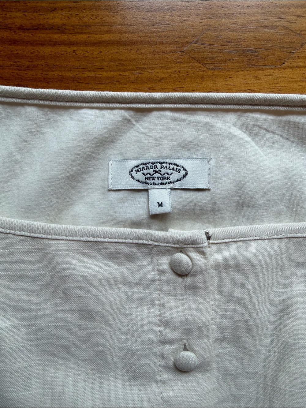 Mirror Palais Dorothy Skirt in Leite White Size M - Picture 6 of 7